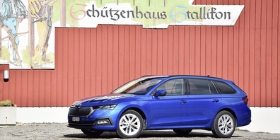 Dieser Tscheche ist momentan das Schweiz-Auto schlechthin, meistens aber weiss oder schwarz lackiert. 