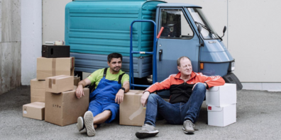 Hans Lins und Manfred Kräutler führen in der Bühne Marbach ihr neues Kabarettprogramm auf