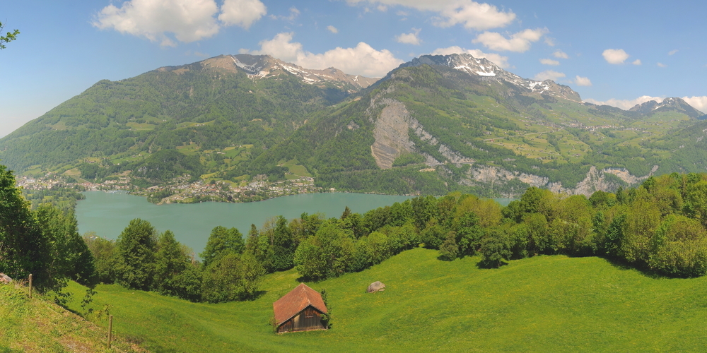 Der Tourismusraum Amden-Weesen bietet den Seezugang (Riviera) in Verbindung mit dem Bergangebot (Panorama). (Archivbild)