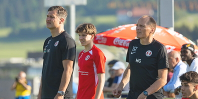 Salatic (l.) betreute die U20 des FCRJ etwas mehr als ein Jahr und schaffte mit ihr den Aufstieg in die 2. Liga interregional.