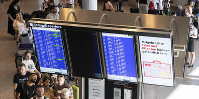 Es reisen wieder mehr Passagiere über den Flughafen Zürich.
