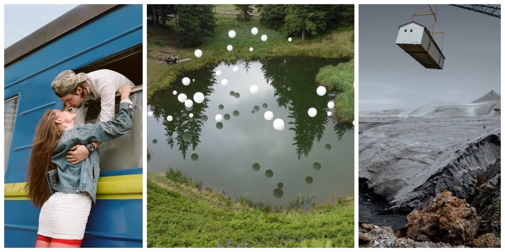 (v.l.n.r.): Julie Poly - Ukrzaliznytsia (2019), Zhanna Kadyrova - Volatility (2020-2021),  Anna Bekerskaya - Sandpit (2015)