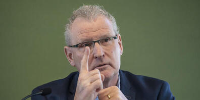 Der Zuger SVP-Finanzdirektor Heinz Tännler hat seine Bundesratsambitionen angekündigt. (Archivbild)