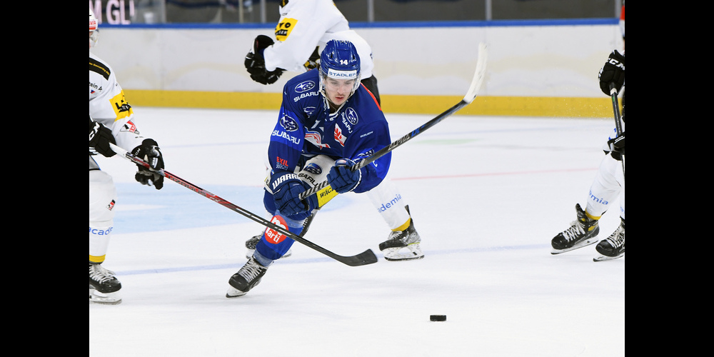 Julian Mettler spielte gegen Visp gross auf.