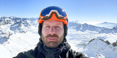 Der Sport – darunter im Winter das Skifahren – ist für René Rüedi ein guter Ausgleich zum Büroalltag, bei dem er sich austoben kann. 