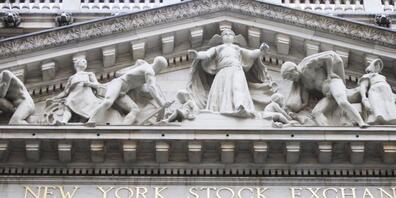 Die New Yorker Börse hat am Montag ihre Achterbahn fortgesetzt. (Archivbild)