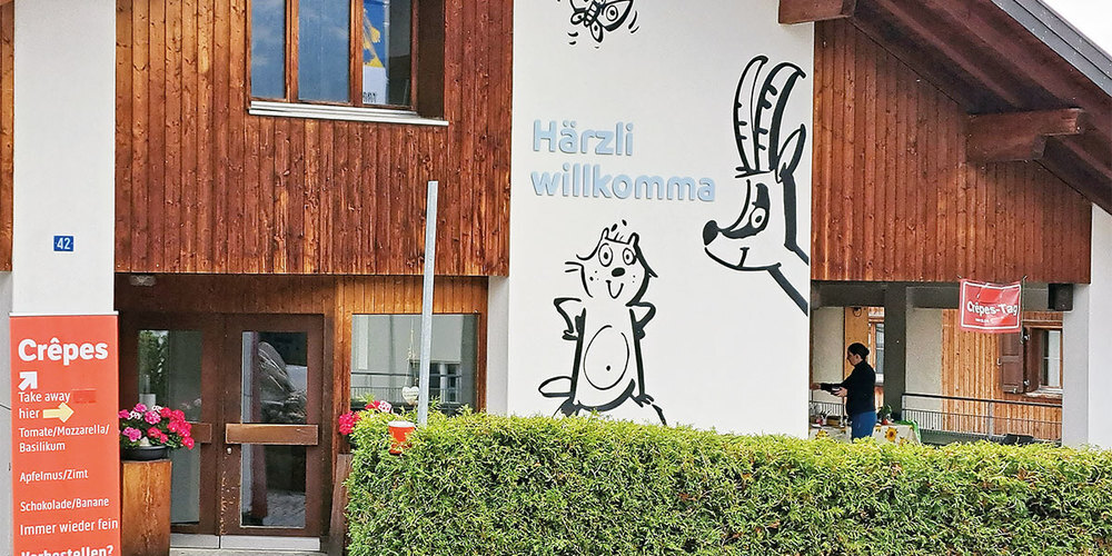 Aus der Ecke mit der Gämse «Granita» duftet es herrlich.