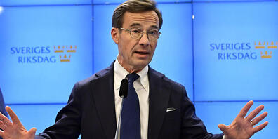 Ulf Kristersson ist hinsichtlich des schwedischen Nato-Beitritts bereit, «sofort nach Ankara zu reisen». Foto: Jonas Ekströmer/Tt/TT News Agency/AP/dpa - ACHTUNG: Nur zur redaktionellen Verwendung und nur mit vollständiger Nennung des vorstehenden...