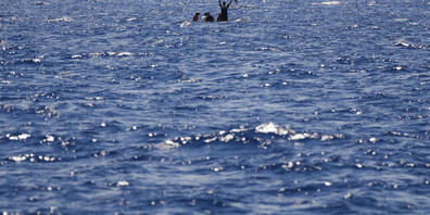 dpatopbilder - ARCHIV - Vor der griechischen Halbinsel Peloponnes wurden 75 Menschen aus Seenot gerettet. (Symbolbild/Archiv) Foto: Francisco Seco/AP/dpa