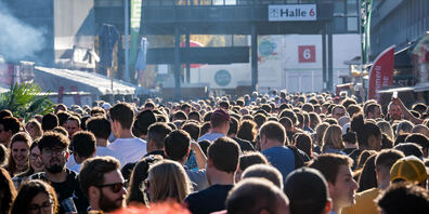 Der Kanton St.Gallen und die Gemeinden wollen an ihrem Olma-Auftritt 2024 die eigene Zukunft thematisieren. (Archivbild)