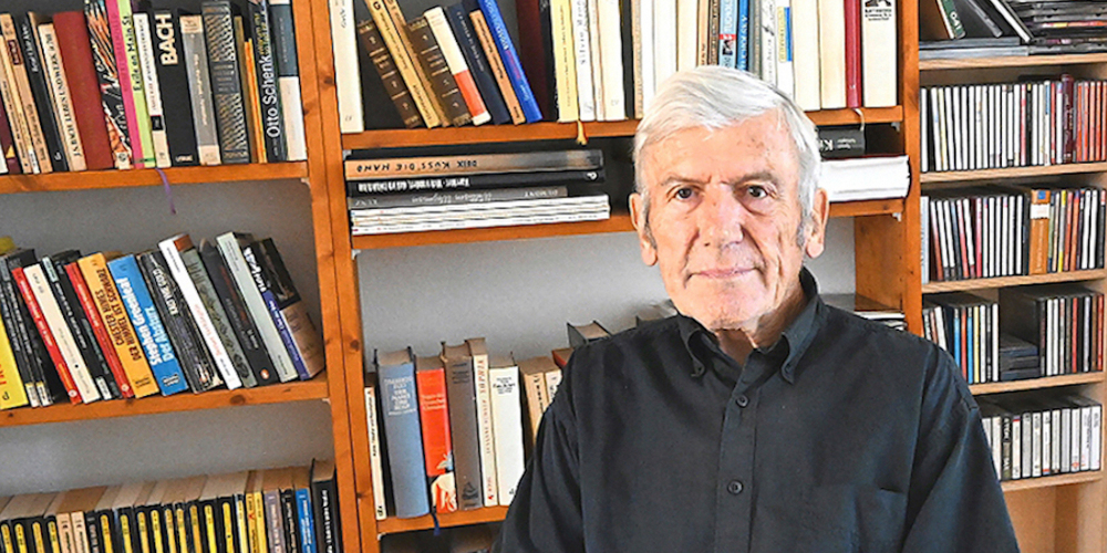 Trotz 82 Jahren hat Hans Suter noch viele literarische Pläne.
