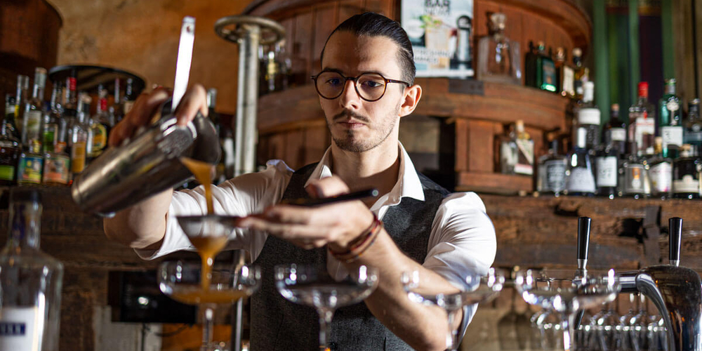 Valentin Matter ist das grösste Nachwuchstalent der Schweizer Barszene.