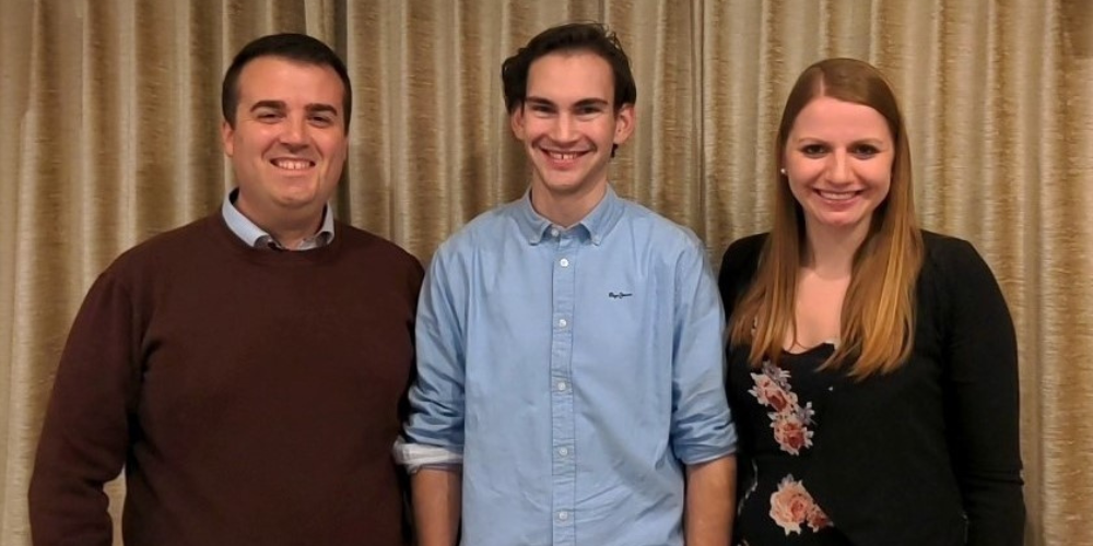Von links: Fabian Löliger, Pascal Zeller, Corina Eugster