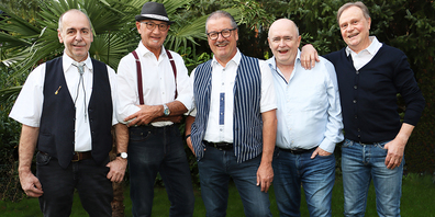 Bruno Wermuth, Fredy Kuster, Romano Bigi, Gilg Auf der Mauer und Joe Schwander sind «Downstairs».