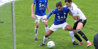 Sahin Kaya, hier im Einsatz beim letzten Heimspiel der Widnauer gegen SV Schaffhausen, ist aufgrund seines Wien-Studiums leider nicht mehr dabei