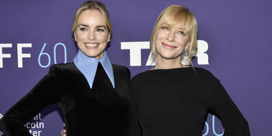 Nina Hoss (l) und Cate Blanchett. Foto: Evan Agostini/Invision via AP/dpa