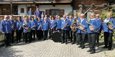 Die Veteranenmusik Prättigau. 