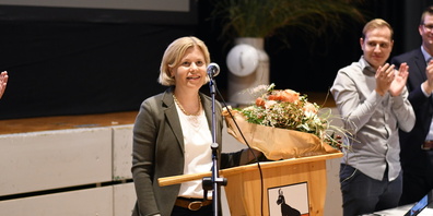 Esther Friedli freut über die Nomination.