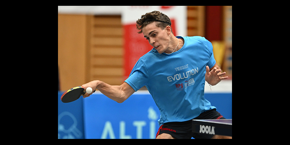 Zusammen mit Teamleader Elias Hardmeier (Bild) und Mauro Schärrer wird das neu formatierte Neuhauser Quartett des TTC Neuhausen einen neuen Versuch starten den Superfinal zu erreichen. 