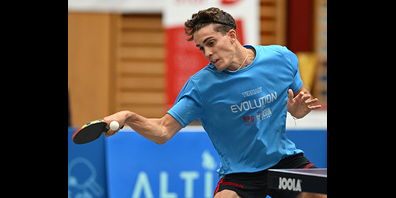 Zusammen mit Teamleader Elias Hardmeier (Bild) und Mauro Schärrer wird das neu formatierte Neuhauser Quartett des TTC Neuhausen einen neuen Versuch starten den Superfinal zu erreichen. 