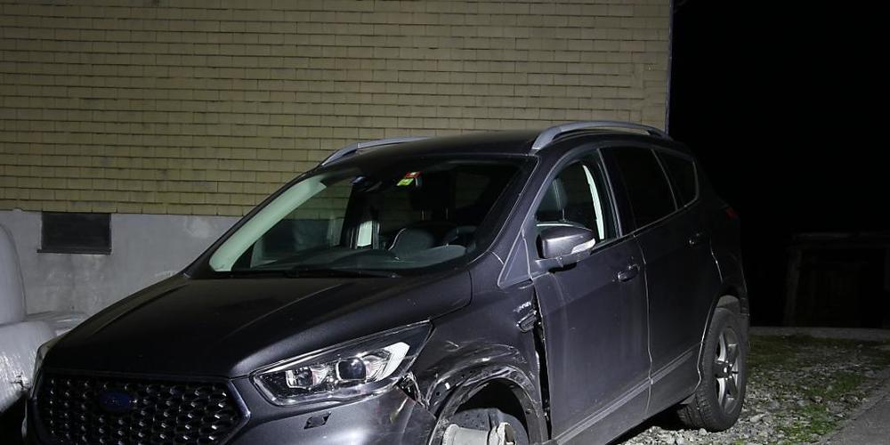 So fuhr der Lenker dieses Autos rund 1,6 Kilometer weit.