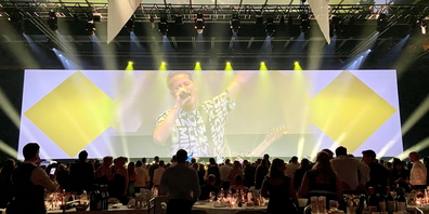 Die Luzerner Mundartband Hecht war Stargast des Abends