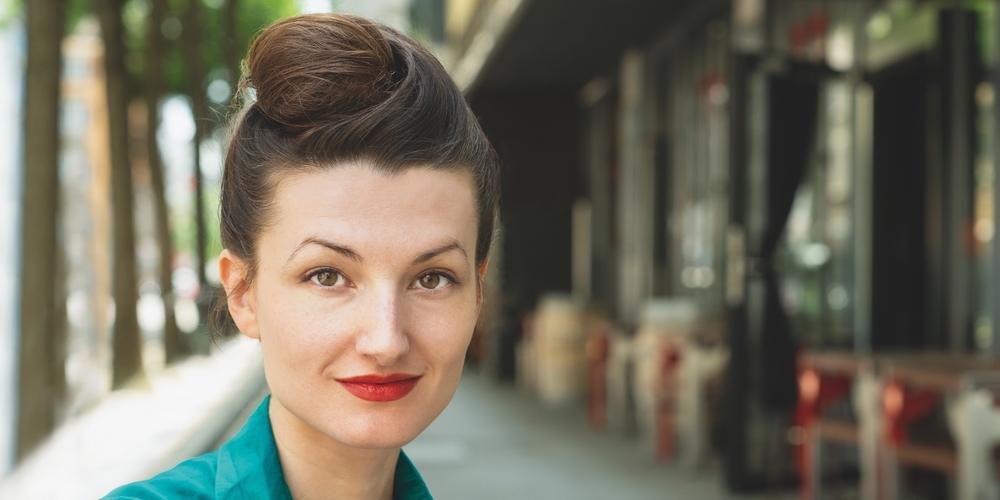 Simone Lappert, Schweizer Autorin, liest aus ihrem Werk «Der Sprung»