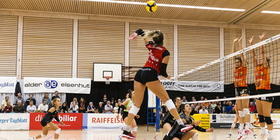 Maggie Nedoma war auch gegen NUC ein sicherer Wert und verbuchte starke 22 Punkte!
