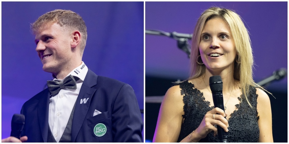 Patrick Sutter und Valeria Iseli wurden Spieler und Spielerin des Jahres.