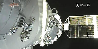 China hat das dritte und letzte Modul seiner Raumstation Tiangong auf dem Weg ins All gebracht. (Archivbild)