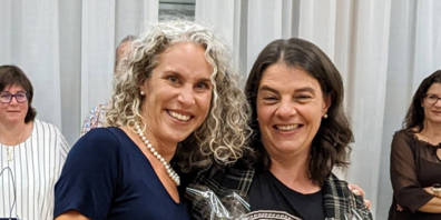 Regula Zoller (links) übernimmt das Amt der Präsidentin von Claudia Bleisch (rechts). 