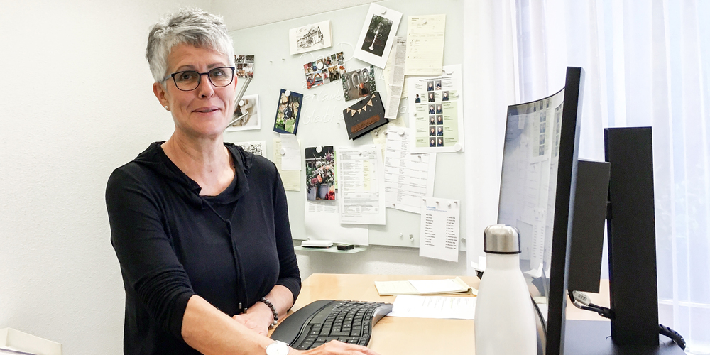 Marianna Frei hätte sich nie erträumt, Gemeindepräsidentin zu werden – nun übt sie dieses Amt in Schlatt seit mittlerweile fast acht Jahren aus.