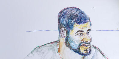 Brian soll in den nächsten Tage aus der Sicherheitshaft entlassen werden. (Gerichtszeichnung)