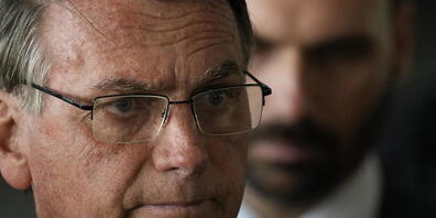 Jair Bolsonaro hat bei der Wahl in Brasilien eine Niederlage erlitten. Foto: Eraldo Peres/AP/dpa