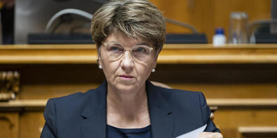 Die Schweiz ist laut Verteidigungsministerin Viola Amherd gut vorbereitet, sollte es zu einem Nuklearkrieg in der Ukraine kommen. (Archivbild)