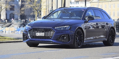 Option «Audi Ringe und Schrift schwarz» kostet 400 Franken.  