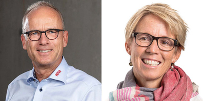 Zwei neue Verwaltungsräte, ein neuer Präsident: Tanja Zimmermann-Burgerstein und Guido Brühwiler 