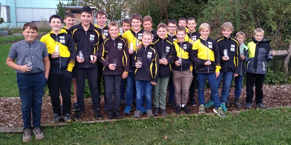 Die erfolgreichen Buben des Schwingklubs Mittelrheintal