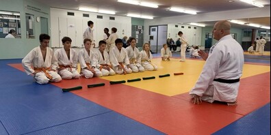 Kinder und Jugendliche lernten ein Training im  Judoclub kennen.