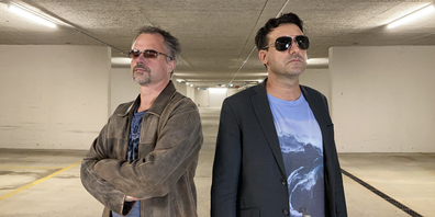 Pascal von Gunten (Drums/Bass/Backings) und Remo Daguati (Voc/Guitar/Programming)