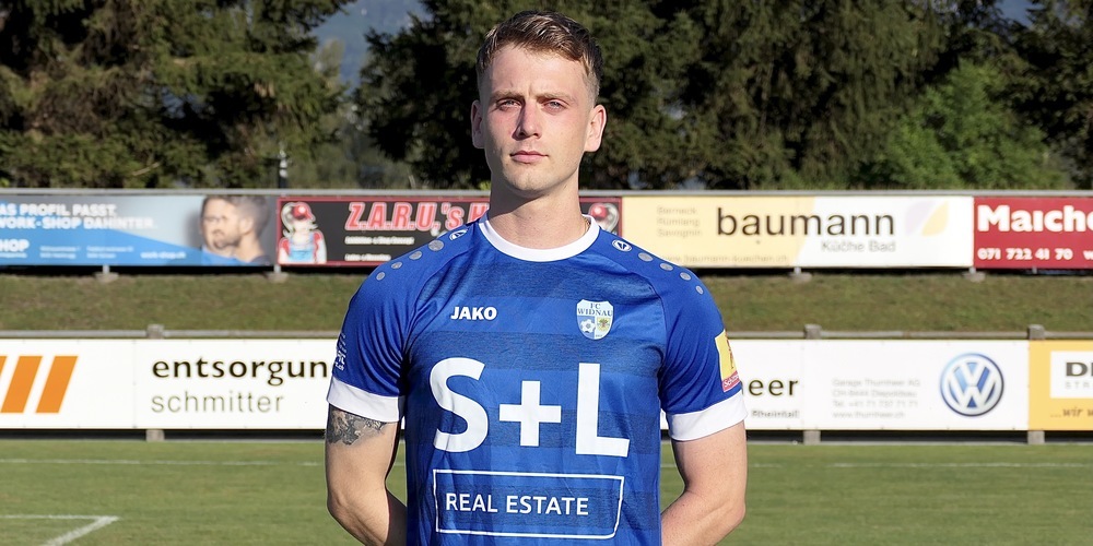 Lars Ivanusa sicherte mit seinem Tor zum 1:1 Ausgleich den Widnauern einen Punkt und die Tabellenführung