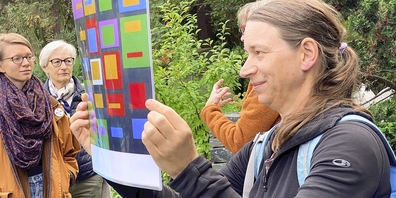 Dorothee Rempfer zeigt die Konkrete Kunst von Verena Loewensberg. 