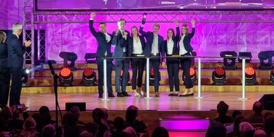 Das Young Leader Award Siegerteam im Bereich Marktforschung. 