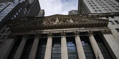 Die New York Stock Exchange an der Wall Street in Manhattan. (Archivbild)