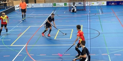 A-Junioren des UHCevi Gossau  