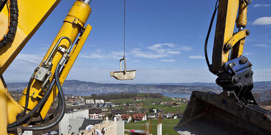 Bei der Finanzierung des Hausbaus sind Hypotheken mit einer Laufzeit von 10 Jahren nach wie vor am beliebtesten. (Archivbild)