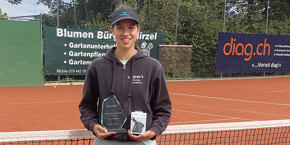 Josephine Kunz am Turnier in Horgen.