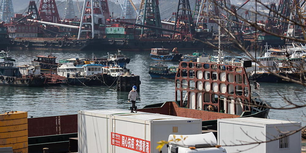 Die vorauslaufenden Konjunkturindikatoren in China zeigen eine Schrumpfung des Bruttoinlandproduktes an. (Archivbild)