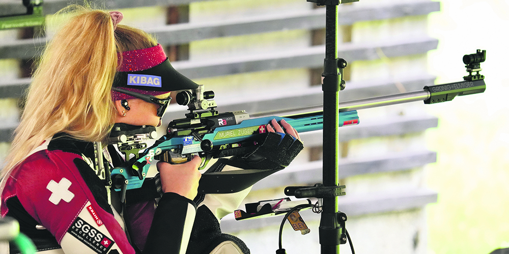 Muriel Züger an der EM in Wroclaw.
