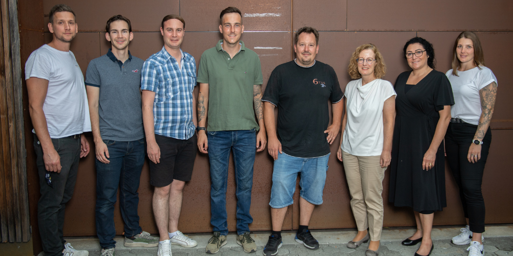 Von links nach rechts: Ivan Polugic (Aktuar), Pascal Zeller (Vizepräsident), Diego Künzler (Kassier), Sascha Gächter (Co. Präsident), Matthias Wetli (Co. Präsident), Christine Schawalder (Revisorin),  Maricarmen Torregrossa (Revisorin), Ramona Gassmann (Beisitzerin)